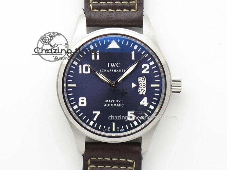 MIROTIME 0213 Soft Pilot Chrono 3777 43mm ZF 1:1 Best Edition Black Dial On Black Leather Strap A 7360